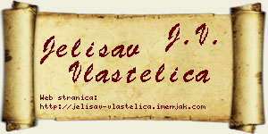 Jelisav Vlastelica vizit kartica